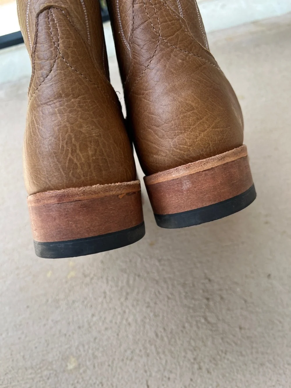 Classic Brown Western Cowboy Boots